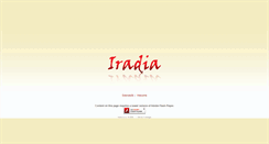 Desktop Screenshot of iradia.co.rs