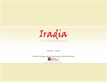 Tablet Screenshot of iradia.co.rs